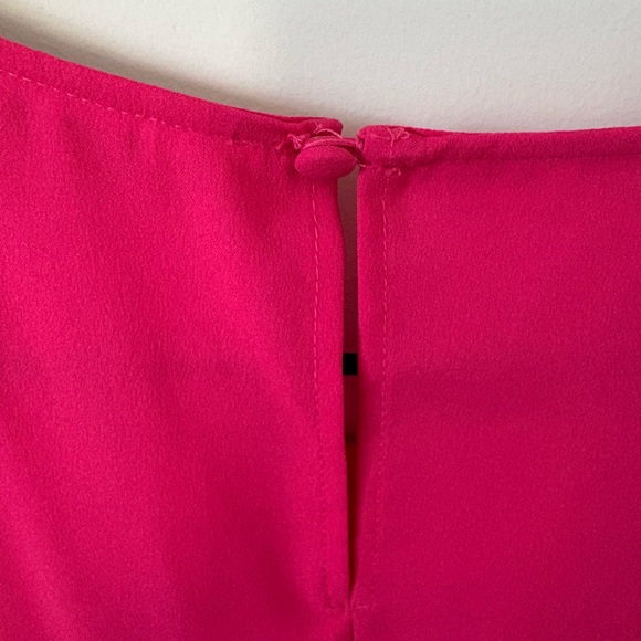Boden Hot Pink Ruffle Sleeveless Blouse US 10 - Picture 4 of 5